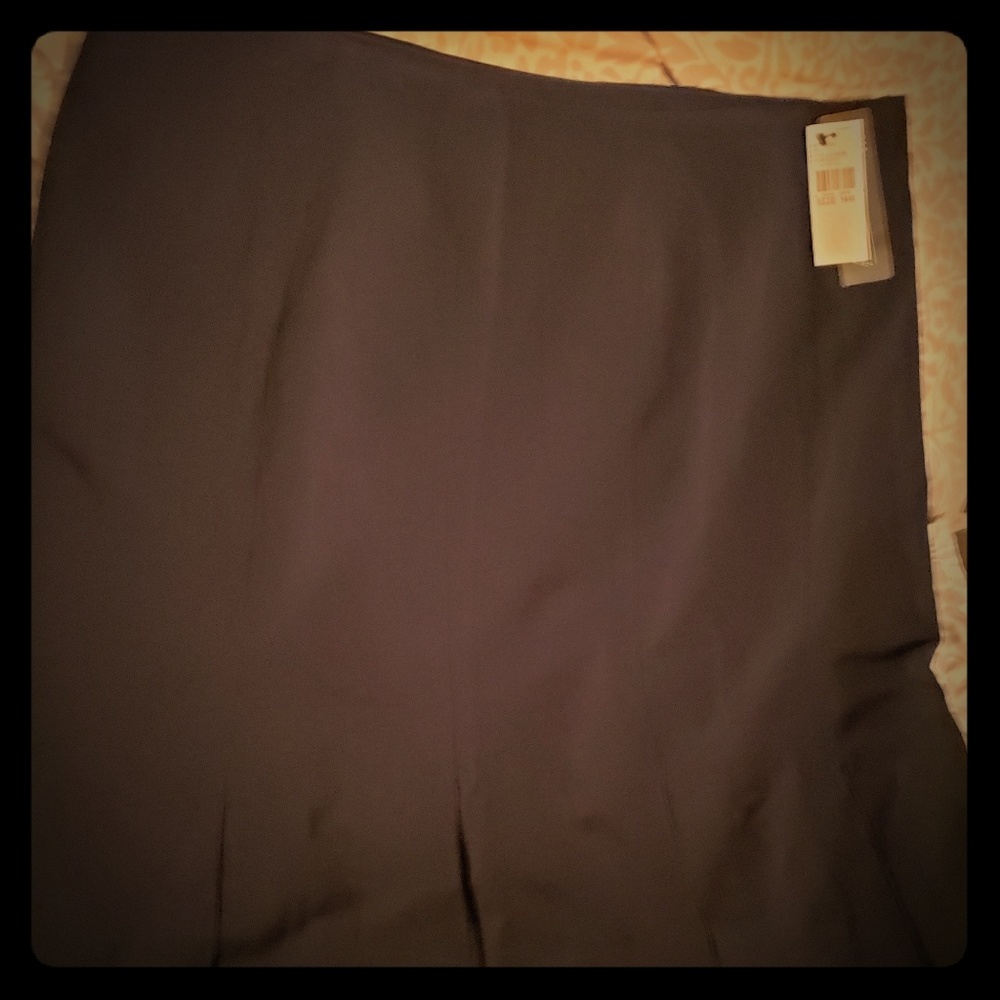 Navy blue skirt
